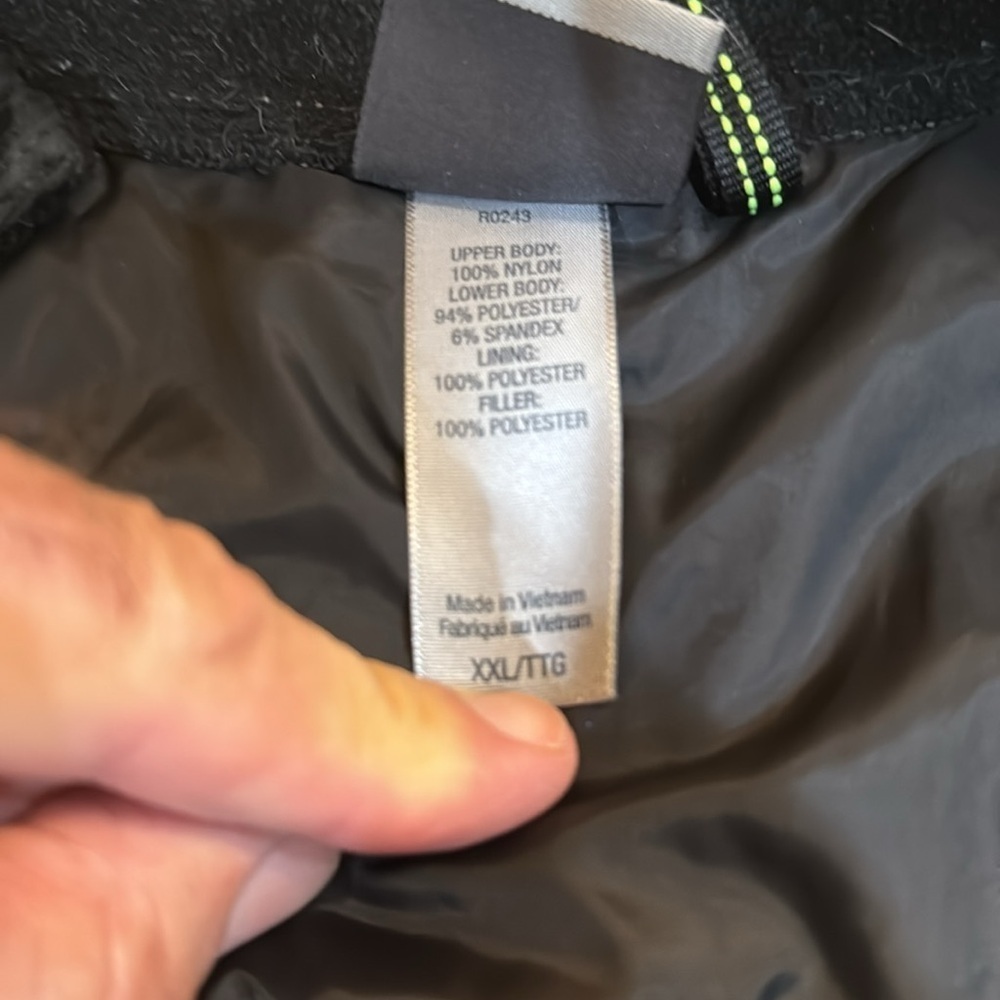 Champion Venture Warm XXL Black Jacket Warm and comfortable, large pockets - Picture 4 of 7
